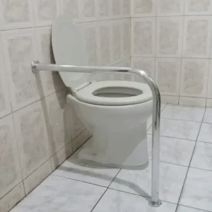 BARRA DE APOIO VASO SANITARIO EM L 60X60CM (COD 17540)
