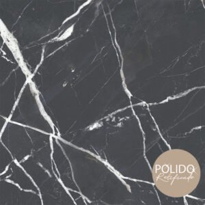 PISO GALAXY BLACK POLIDO FORMIGRES 87X87CM CX: 2,27M²