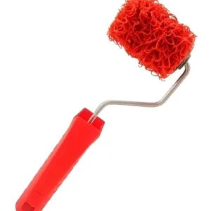 Rolo para Pintura Textura 10cm c/ Suporte