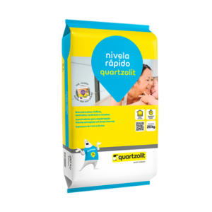 Argamassa Nivela Rápido Quartzolit 20Kg